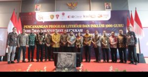 SEKDA HADIRI PENCANANGAN PROGRAM LITERASI & INKLUSI 1000 GURU