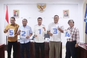 Senat UNPATTI Tetapkan Nomor Urut Bakal Calon Rektor Periode 2023-2027