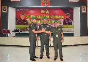 Danrem 151/Binaiya Serah Terimakan Jabatan Dandim 1507/Saumlaki