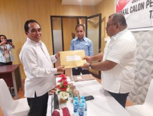 Rektor Unpatti Resmi Daftar Bakal Calon Pj Gubernur Maluku