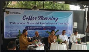 Jelang Akhir Tahun 2023, Dinas Kominfo Maluku Selenggarakan Coffee Morning Dengan Pimpinan Media