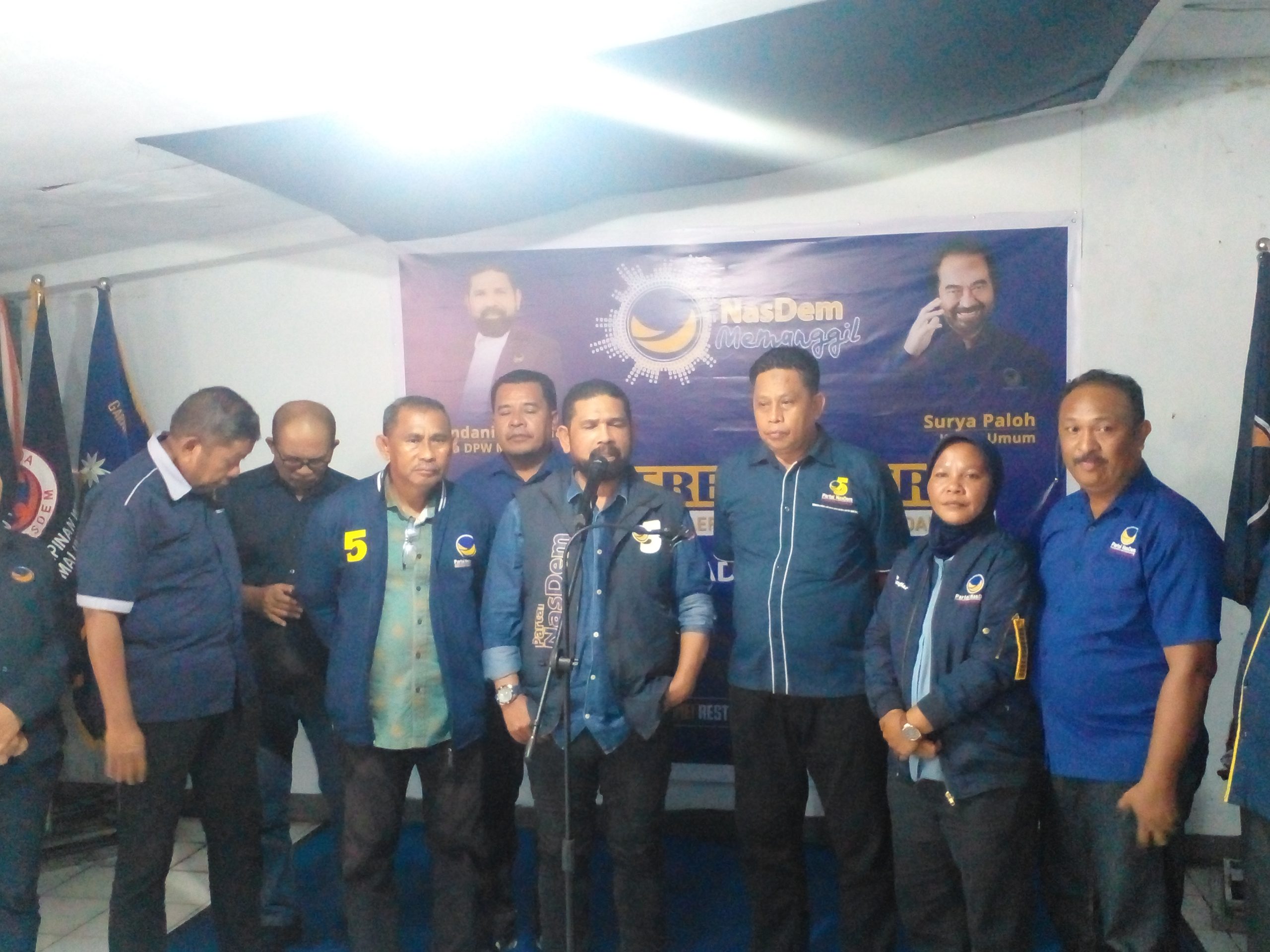 Partai Nasdem Maluku Hanya Mengirmkan Nama Calon Kepala Daerah yang dinilai Serius ke DPP